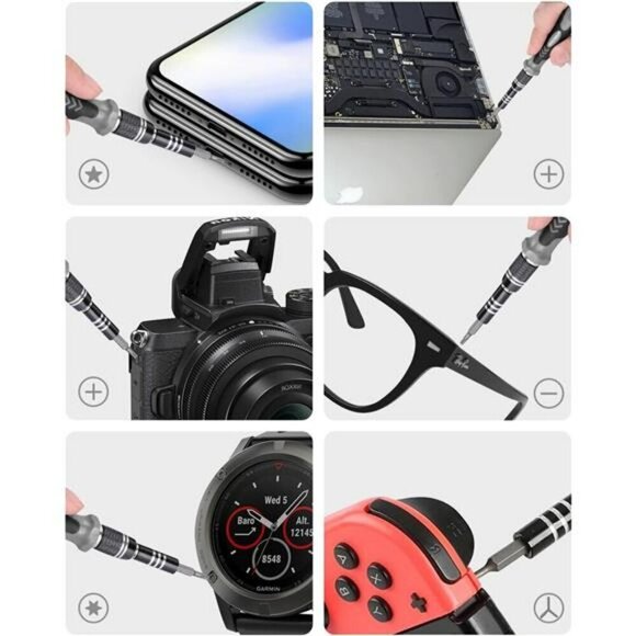 122 in 1 Precision Computer Screwdriver Kit Laptop Screwdriver Sets Electronics - Picture 5 of 7